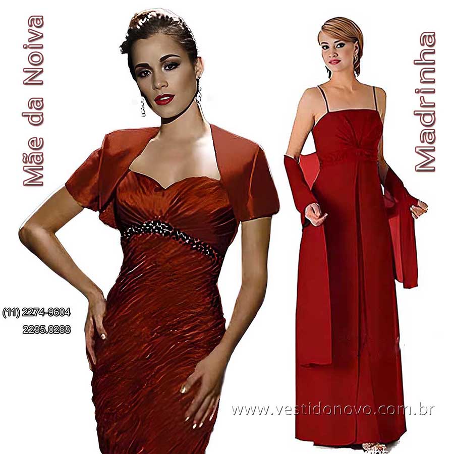 Vestodo de festa com manga na cor marsala, me da noiva, me de noivo, me de debutante